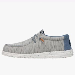 Hey Dude Wally Jersey Light Grey